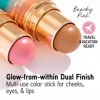 Physicians Formula Butter Glow & Go, Stick Duo Multi-Usage pour Joues, Yeux et Lèvres, Teintes pour Bronzer, Contour et Blush