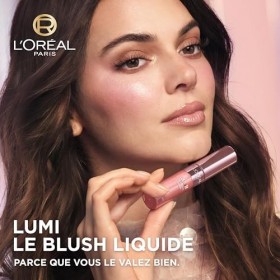 LOréal Paris - Blush Liquide Pigmentation Intense - Lumi Blush - Texture Légère pour un Effet Seconde Peau - Intensité Modul