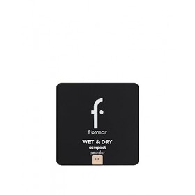 Flormar Wet & Dry Poudre Compacte – Maquillage & Fond De Teint Poudre Matifiante Visage, Texture Crémeuse, Fini Naturel, Haut