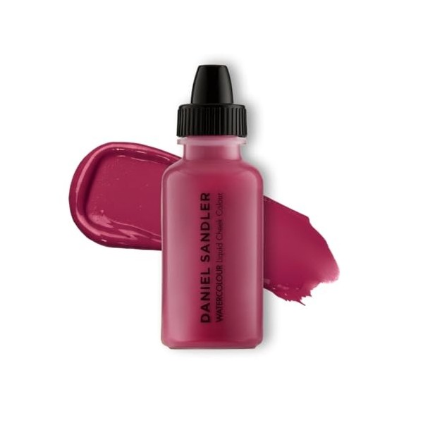 Daniel Sandler Divin Blush liquide aquarelle – Formule légère, à construire et résistante à leau pour les joues, les lèvres 