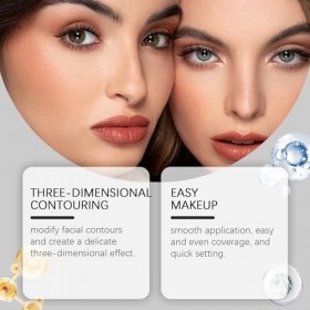 Blush Cushion - Bâton de blush liquide pour visage - Stick de maquillage soyeux - Pour une finition flush naturelle - Pour jo