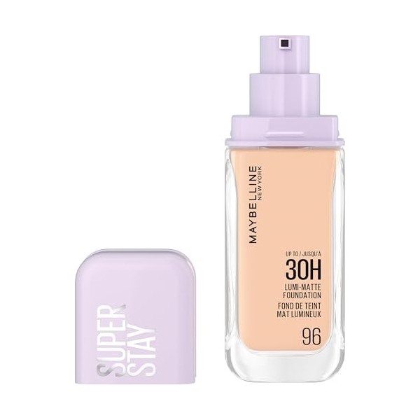 Maybelline New York - Fond de Teint Liquide Longue Tenue - Ultra-Résistant - Fini Mat Lumineux - Enrichi en Acides Aminés - T
