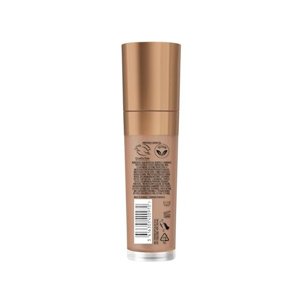 Rimmel Multi-Tasker Better Than Filters, 003 Light, Base de Teint, Booster d’Éclat et Highlighter, formule vegan, léger, pigm