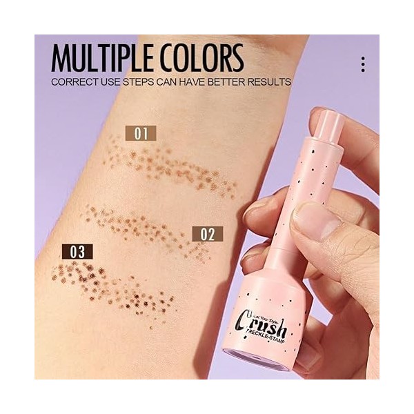 Tampon pour fausses taches de rousseur, tampon pour taches de rousseur à cinq points et stylo pour taches de rousseur à micro