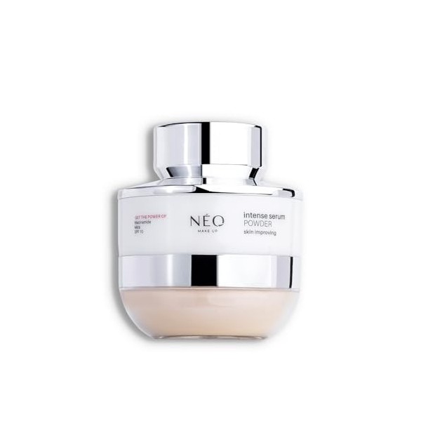 NEO MAKE UP Poudre – Satin Loose Powder – Poudre Libre Minérale avec Niacinamide & SPF10 – Maquillage Ultraléger à Effet Anti