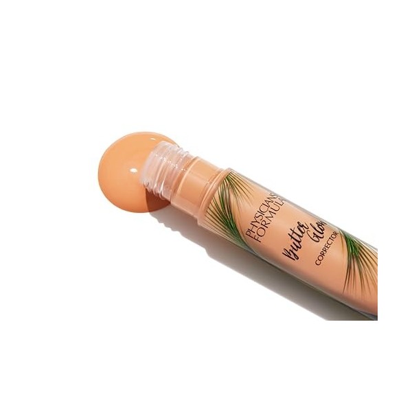Physicians Formula Butter Glow Corrector, Correcteur Léger avec Applicateur à Deux Extrémités, Infusé avec des Ingrédients Il