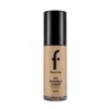 Flormar Invisible Cover HD Foundation – Fond de teint liquide crémeux avec SPF 30, couvrance modulable et fini naturel lumine