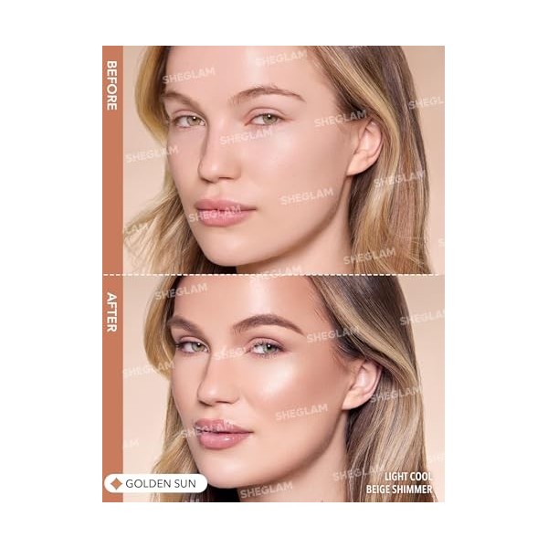 SHEGLAM Sun Beam Shimmer Poudre bronzante liquide Soleil doré