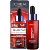 LOréal Paris - Sérum Correcteur Visage Anti-Âge - Soin Anti-Âge Triple Action - À lAcide Hyaluronique, Peptides & Vitamine 