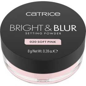 Catrice Cosmetics Bright et Blur Setting Powder poudre fixatrice, polissant, resserrement des pores, fixant, luminescent, tra
