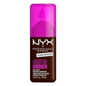 NYX Professional Makeup - Make Em Wonder - Fond de Teint - Tenue 24h - Pas deffet plâtre - Acide Hyaluronique et extrait de