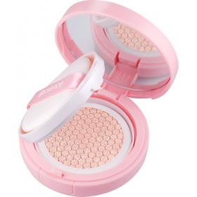 Essence Cosmetics Brighten Up! Cushion Foundation Fond de Teint, Longue Durée, Éclaircissant, Naturel 12g 