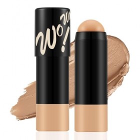 Apooliy Fond de teint mat en bâton, léger et couvrant, fond de teint longue tenue，Concealer en bâton, résistant à leau