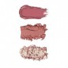 Revolution, Blush Icon Palette Aura Points Rose , Palette de Blush Crème et Poudre Compacte, Haute Pigmentation, 3 Teintes, 