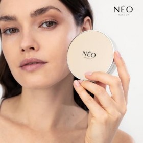 NEO MAKE UP Intense Serum Blurring Beauty Balm – 01 Natural – Base de Teint Matifiante – Crème à Poudre avec SPF 30 – Effet F