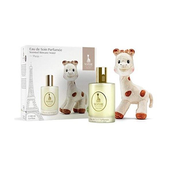 Sophie la Girafe 5310 Coffret cadeau Eau de soin 100 ml + Peluche Sophie, unisexe