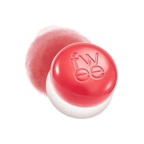 fwee Blurry Pudding Pot | Airbrushed Blush & Lip, Buildable Pigment, Long-lasting, Lightweight, Easy to Blend, Natural Soft M