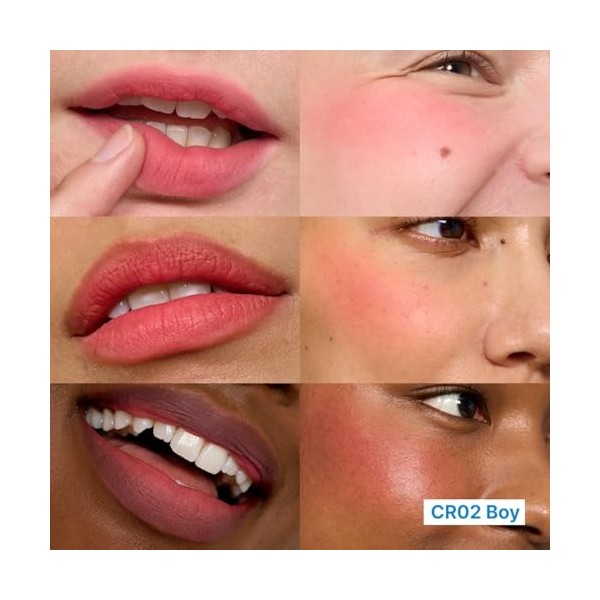 fwee Blurry Pudding Pot | Airbrushed Blush & Lip, Buildable Pigment, Long-lasting, Lightweight, Easy to Blend, Natural Soft M