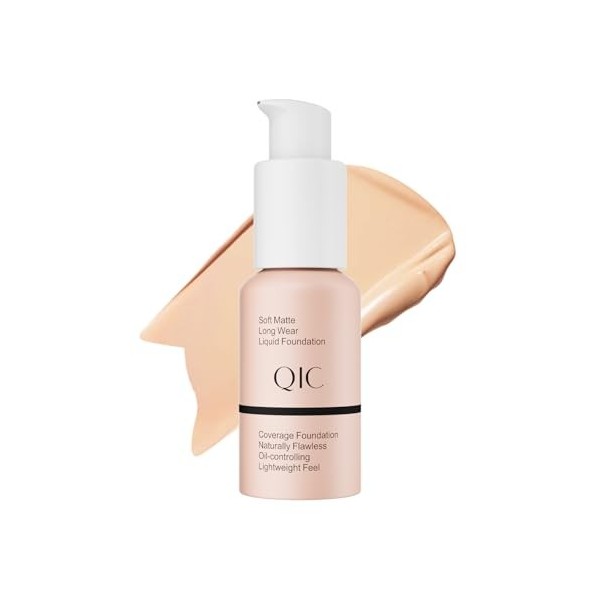 Fond de Teint Waterproof, Tenue 12H+, Couvrance Moyenne à Totale – Texture Crémeuse & Soyeuse, Facile à Appliquer Sans Effet