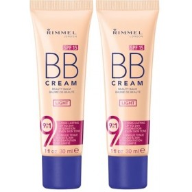 Rimmel London, BB Cream per trucco Match Perfection 9 in1 Lot de 2 