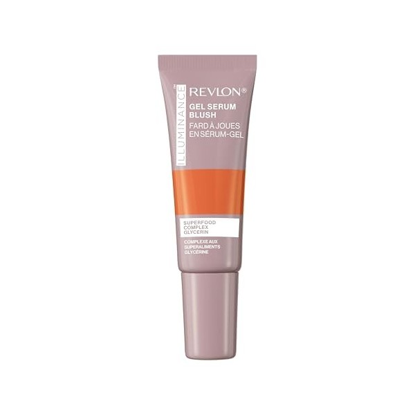 Revlon Illuminance Gel Sérum Blush, Joue Visiblement Repulpée, Fini Lumineux et Hydratation Toute la Journée, 130 Beaming cor