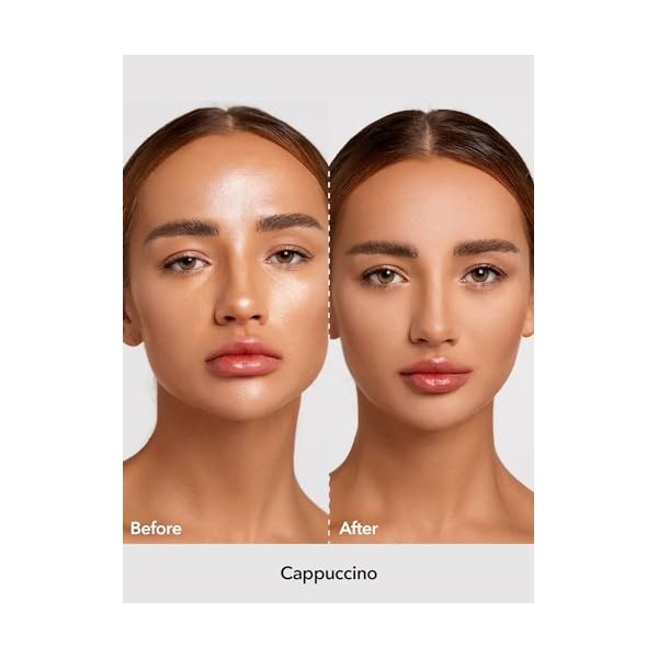 SHEGLAM Baked Glow Poudre de réglage de lhuile pour le visage - Translucide, sans pores, sans défaut, lisse les ridules - Ca