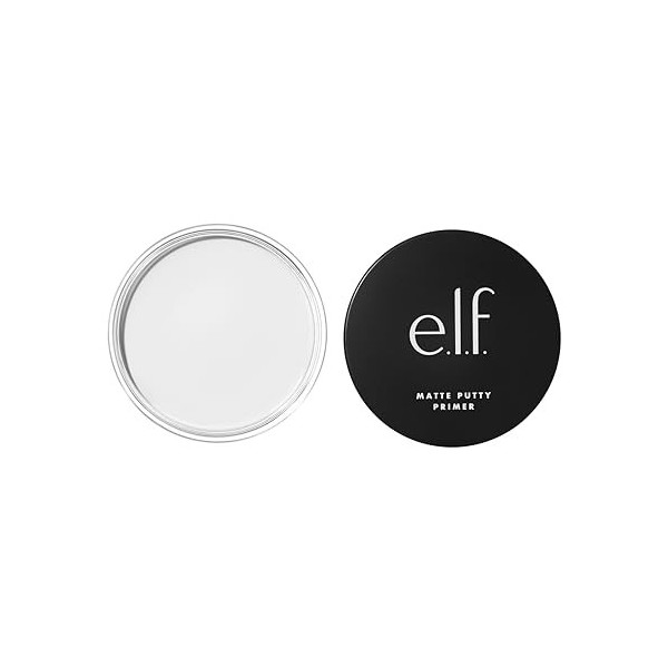 e.l.f. cosmetics - Mat Putty Primer | La base matifiante pour le visage absorbe le sébum pour une peau sans brillance