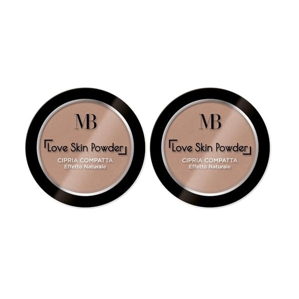 MB Milano - Poudre compacte - NUDE 01 Lot de 2 