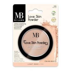 MB Milano - Poudre compacte - LIGHT ROSE 01 Lot de 2 