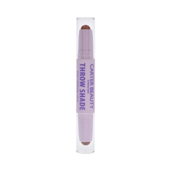 Throw Shade Duo Contour Stick - Dark by Carter Beauty for Women - 0.08 oz Contour