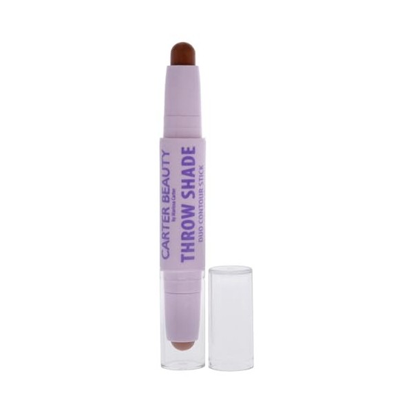 Throw Shade Duo Contour Stick - Dark by Carter Beauty for Women - 0.08 oz Contour