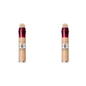 Maybelline New York - Anti-cernes/Correcteur Fluide - Instant Anti-Age L’Effaceur - Teinte : Sable 07 - 6,8 ml Lot de 2 