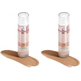 Makeup Revolution, Irl Filter, Longwear, Fond de Teint, F10, 23ml Lot de 2 