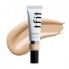 TFIT Fond de teint sérum Radiance Fit - Couverture impeccable, finition rosée, maquillage coréen longue durée, léger, 1,05 oz