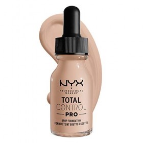 NYX Professional Makeup Total Control Pro Drop Fond de Teint Goutte à Goutte, Dosage Précis, Couvrance Modulable et Personnal