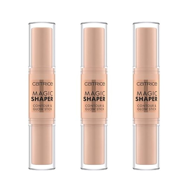 Catrice Magic Shaper Contour & Glow Stick N°020 Lot de 3 crayons de contour Multicolore Définition instantané Naturel, végéta