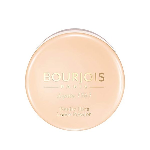 Bourjois - Poudre Libre - Fixe Le Maquillage, Pêche - 32 G Lot de 2