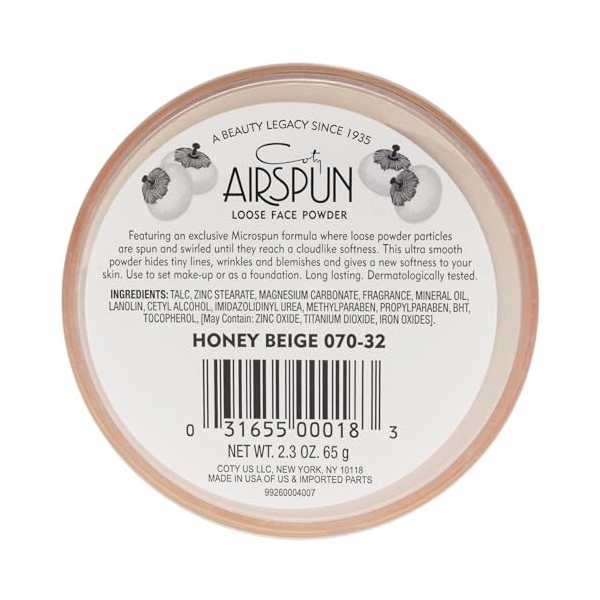 COTY Airspun Loose Face Powder - Honey Beige