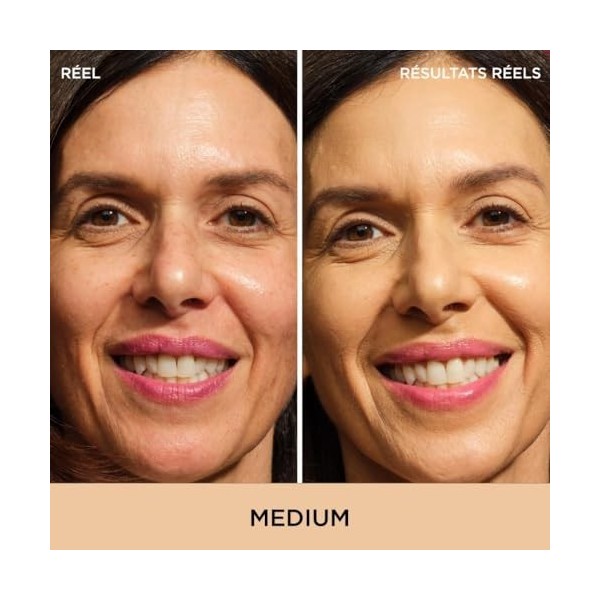 IT Cosmetics CC+ Crème, Fond de Teint Haute Couvrance SPF 50, Correcteur de Teint & Sérum Anti-Âge, Formulé avec Niacinamide