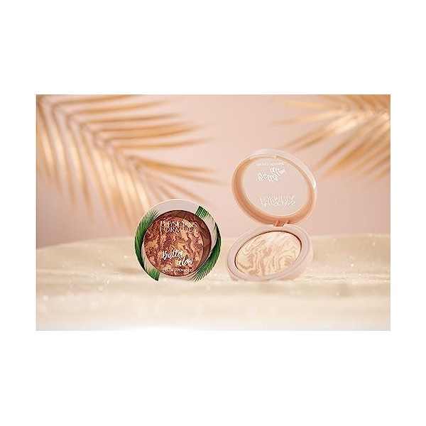 Physicians Formula Butter Glow, Poudre Fixante Multi-usages pour une Peau Lumineuse et Radieuse, Enrichie en Beurre de Murumu