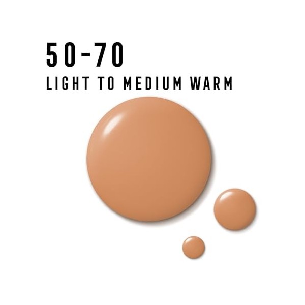 Max Factor Fond de teint liquide Miracle Pure - Ton chaud - 30 ml