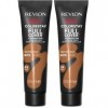 REVLON ColorStay Full Cover - Fond de Teint Couvrant Imperfections - Maquillage Teint - Couvrance optimale et fini mat - Rési