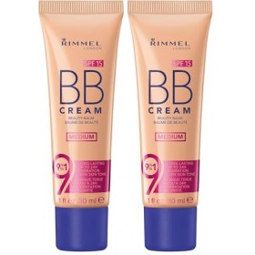 Rimmel London, BB Cream per trucco Match Perfection 9 in1 Lot de 2 