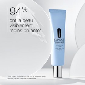 Clinique Even Better Base Réductrice de Pores à lAcide Hyaluronique + Niacinamide Tous Types de Peaux | Floute les Pores + R