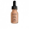 NYX Professional Makeup Total Control Pro Drop Fond de Teint Goutte à Goutte, Dosage Précis, Couvrance Modulable et Personnal