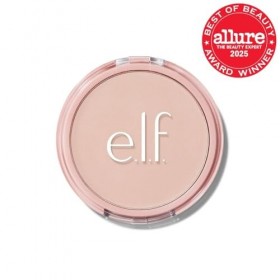 e.l.f. Halo Glow Filtre à poudre, poudre de finition pressée, couverture anti-plis, estompe pores, houppette velours, miroir,
