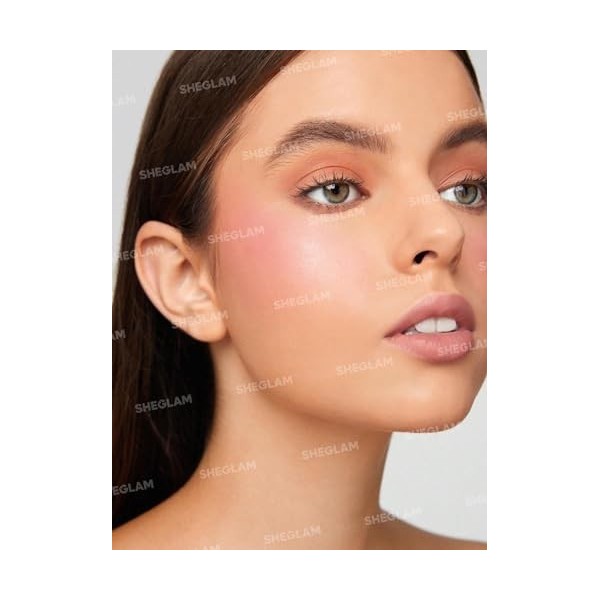 SHEGLAM Snatch N Cream Blush Stick - Blush permanent à haute teneur en pigments pour les joues - Midnight Hour