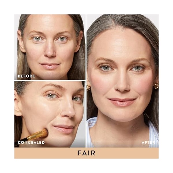 Laura Gel New York The Ideal Fix Correcteur de teint liquide – Fair – Couvrance moyenne à complète – Couvre sous les yeux les