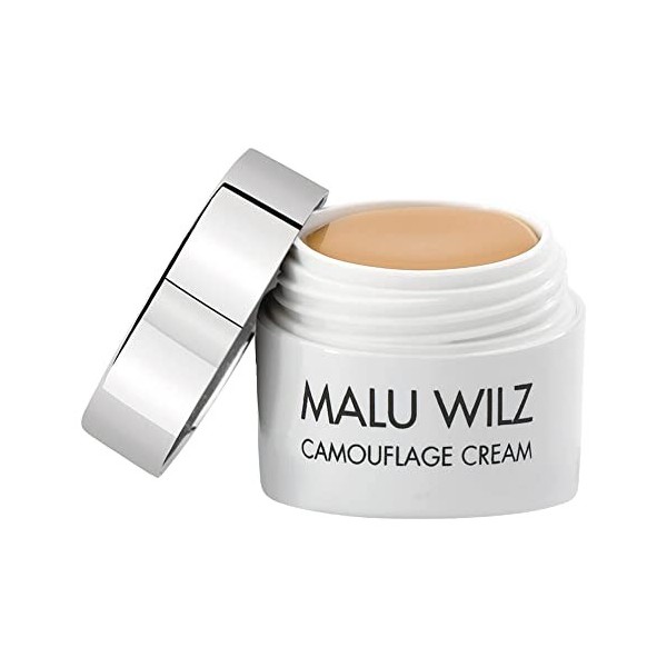 Malu Wilz Crème de camouflage n° 13 Soft Vanilla Cream 6 g I Camouflage fort couvrant I Crème anti-cernes imperméable pour to