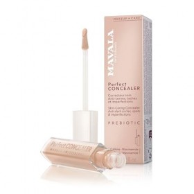 Mavala - Perfect Concealer, Soin Visage 2 en 1 Correcteur + Anti Cernes - Anti Imperfections, Hydratant, Apaisant, Couvrance 